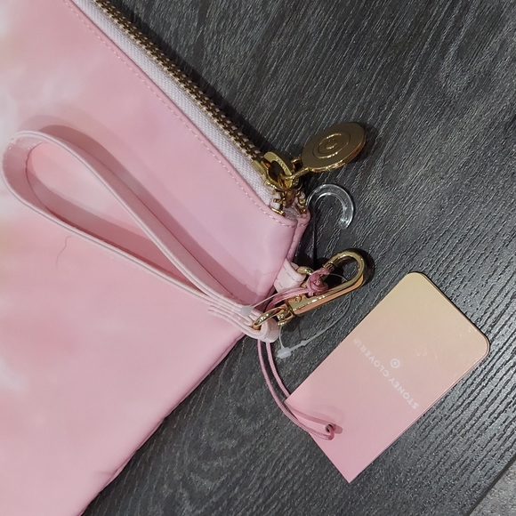 Stoney Clover Lane tie dye wristlet pouch - Picture 2 of 3